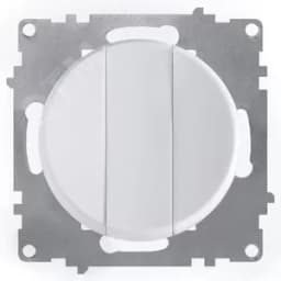 Выключатель тройной, цвет белый (серия Florence) 2172780 ССТ