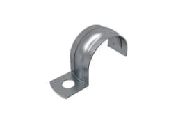 Скоба металлическая однолапковая 25-26 мм под саморез (100 шт/уп) ПожТехКабель PTK-Accessories (850-007)