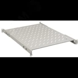 Полка стационарная L=400мм серая ITK