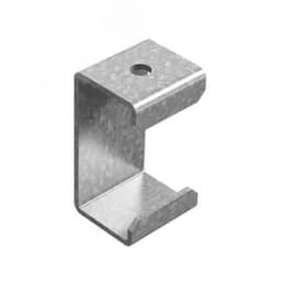 Распорка консоли подвеса для средних нагрузок 400-600 мм для стоек сечением 30х50 мм, толщина 1,5 мм, Сендзимир цинк РКПН3-400-600-1,5-СЦ OSTEC