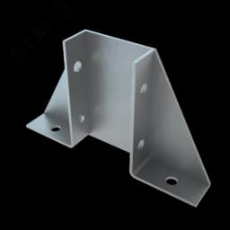 Основание двойного страт-профиля 41х82 мм дельтообразное