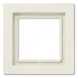 Рамка 1-я для горизонтальной/вертикальной установки  Серия- LS-Design  Материал- дуропласт  Цвет- слоновая кость