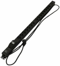 Блок розеток Hyperline SHE-15SH-1IEC-BF-2.5EU