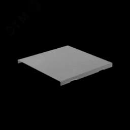 Крышка на угол внешний вертикальный 50х400 мм с разворотом трассы на 180 гр. ПЛЮС HD85