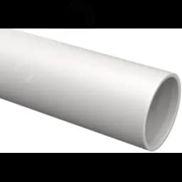 Труба гладкая жесткая ПВХ d=16мм белая 2м (50м/компл) IEK