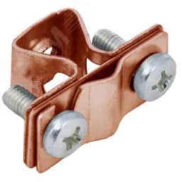 Держатель проводника круглого 8-10мм медь