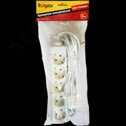 Удлинитель бытовой 5х5м с заземлением 16А ПВС 3х1.00