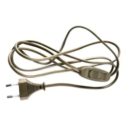 Сетевой шнур с выключателем 230V 19м золото KFHK12 51039