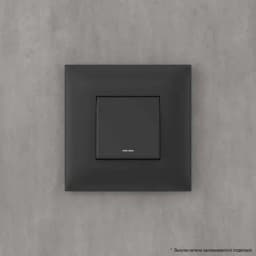 Рамка 1-м 2мод. Avanti «Черный матовый» DKC 4412902