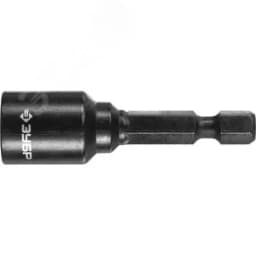 Бита ударная с торцевой головкой магнитная, 10 мм, 50 мм 26375-10 ЗУБР