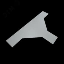 Крышка лестничного Отвод Та 500 мм HD85 KLTD500 HD85 КМ-профиль