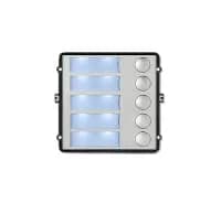 Модуль на 5 кнопок вызова TrueIP TI2308M5 для работы с вызывной панелью TI2308MM