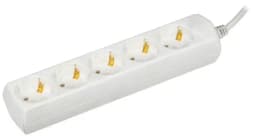 Удлинитель 5х3м с заземл. 10А IP20 У05 2P+PE 250В 3х1 GENERICA WYP10-10-05-03-Z-G