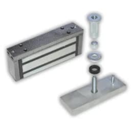 Замок М1-400(серебрянный антик) электромагнитный, усилие отрыва - 400 кг