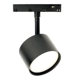 Светильник Feron AL119 трековый магнитный под лампу GX53 230В черный 48727