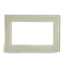 Рамка 2местная без перемычки стекло STEKKER GFR00701207 серия Катрин дымчатый 49041