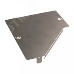 Крышка переходника левого Стандарт INOX (AISI 409) 300х150