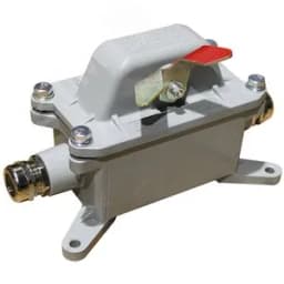 Пост управления КУ123-21У2, два элемента, 2з+2р, диаметр отверстий 12мм, IP56