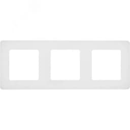Рамка 3 поста INSPIRIA белая LEGRAND