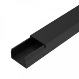 Кабель-канал черный 25х16 мм (кратно 2 м.) Промрукав