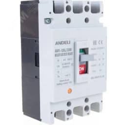 Выключатель автоматический AM1-125L 3P 100A 30KA