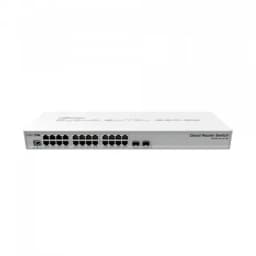 Управляемый 26 портовый коммутатор CRS326-24G-2S+RM MikroTik