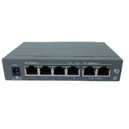 Коммутатор Hi-tech vision HTV-POE3042 4 портовый PoE 10/100 Mbps + 2 UpLink порта