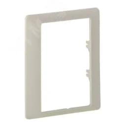Valena LIFE Рамка 1 пост для двойных розеток слоновая кость Legrand Euro