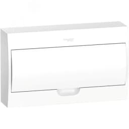 Щит распределительный навесной белый City9 (ЩРн-П-18) дверь белая на 18 модулей IP40