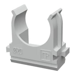 Держатель-клипса с защелкой D20 мм (100шт) (PR.02720)