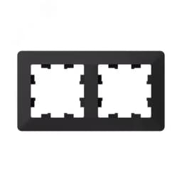 ATLASDESIGN AIR 2-постовая РАМКА, КАРБОН/дымчатый черный