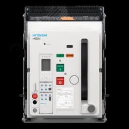 Воздушный выключатель серии HGN, арт. HGN16A3BM2C2S254LBAEL (1600А, 3P, 85кА, выкатной c горизонтальным расположением шин, реле GPR-LP, с моторным приводом AC/DC 220В (катушка вкл. AC/DC 220В, катушка откл. AC/DC 220В))