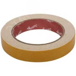 Лента монтажная клейкая на вспененной основе, белая, 19 мм х 5 м