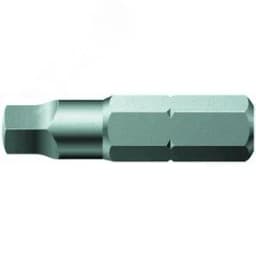 Бита под внутренний квадрат 868/1 Z Robertson вязкая твердость хвостовик 1/4 C 6.3 # 0X25 мм