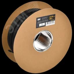 Оплетка кабельная 12-20мм полиэстер 100м черная IEK