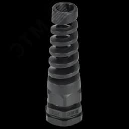 Сальник MGR 18 с гибким отводом d=5-10мм IP68 черный IEK