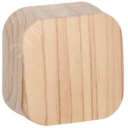 GLORY Выключатель одноклавишный наружный сосна 10А