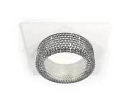 Комплект встраиваемого светильника с композитным хрусталем Ambrella Light XC6520040