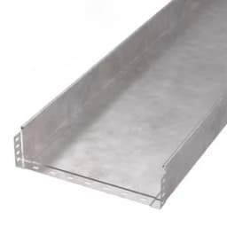 Лоток неперфорированный Стандарт INOX (AISI 409) 400х100х3000 (1,0 мм) (6 м/уп)