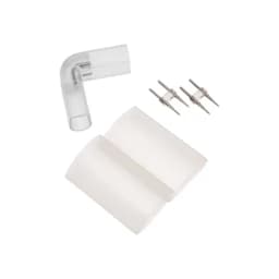 L коннектор для двухстороннего Гибкого Неона 8х16мм цена за 1 шт 134063