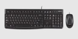 Комплект проводной клавиатура+мышь Logitech MK120