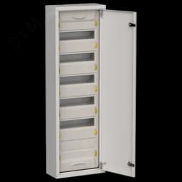 TITAN 5 Корпус металлический ЩРн-72 (1х72) 960х310х140мм IP31 серый (одна дверь) IEK