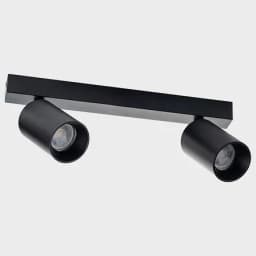 Светильник накладной ITALLINE GU10 2x9W DANNY E2 black