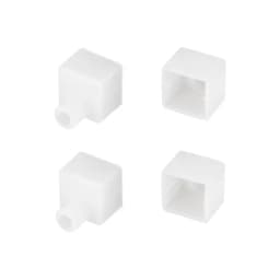 Заглушка WPHFLEX1616 WHITE с отверстием Arlight Пластик 040863