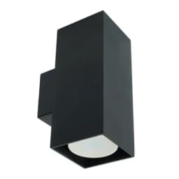 Светильник настенный Feron ML1740 QUAD MR16 35W 230V 2GU10 чёрный IP20 48427