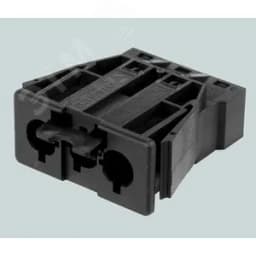 Коннектор “папа”, 3-х проводный, СБСП, безвинтовое соединение, графит