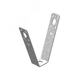 Крепление к потолку и профнастилу 100 мм М8, толщ. 1,5 мм, Сендзимир цинк КПП-10М8-1,5-СЦ OSTEC