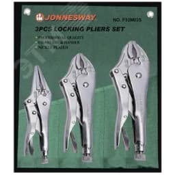 Зажимы ручные в наборе, 3 предмета