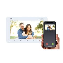 IP видеодомофон 7" с поддержкой HD SM-07N Cloud White Slinex