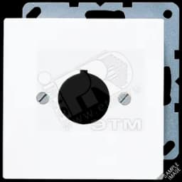 Крышка для установки специальных изделий 22.5мм с несущим каркасом слоновая кость